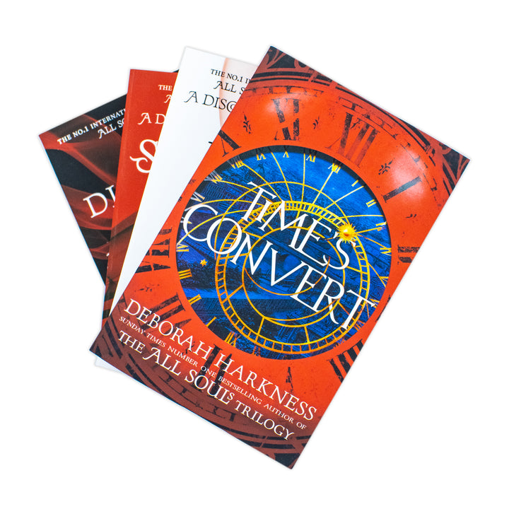 Explore the All Souls 4 Book Set by Deborah Harkness Paperback Set of Witches, Magic, and Romance for Enthusiastic Readers  historical, supernatural