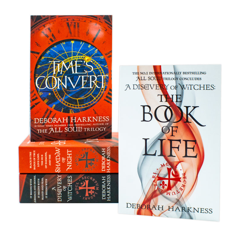 Explore the All Souls 4 Book Set by Deborah Harkness Paperback Set of Witches, Magic, and Romance for Enthusiastic Readers  historical, supernatural