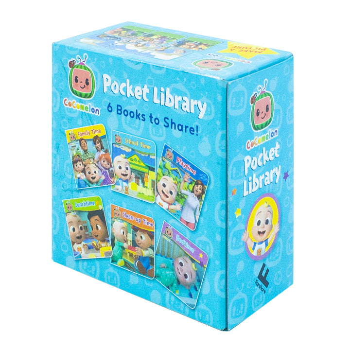 CoComelon Pocket Library: 6 little illustrated board books about JJ, his family and friends - perfect for pre-schoolers!