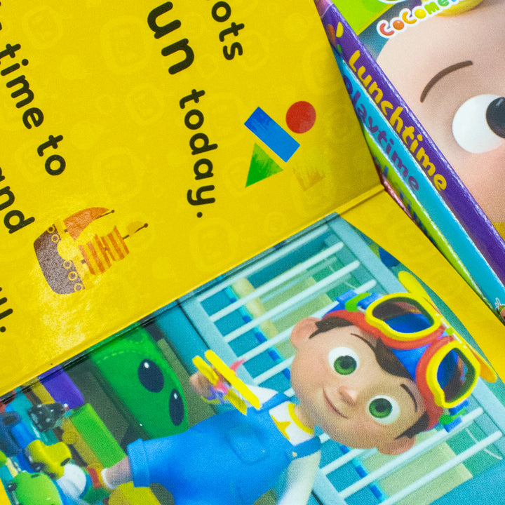 CoComelon Pocket Library: 6 little illustrated board books about JJ, his family and friends - perfect for pre-schoolers!