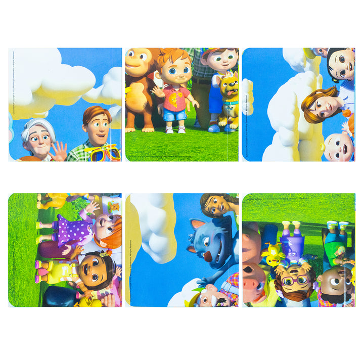 CoComelon Pocket Library: 6 little illustrated board books about JJ, his family and friends - perfect for pre-schoolers!