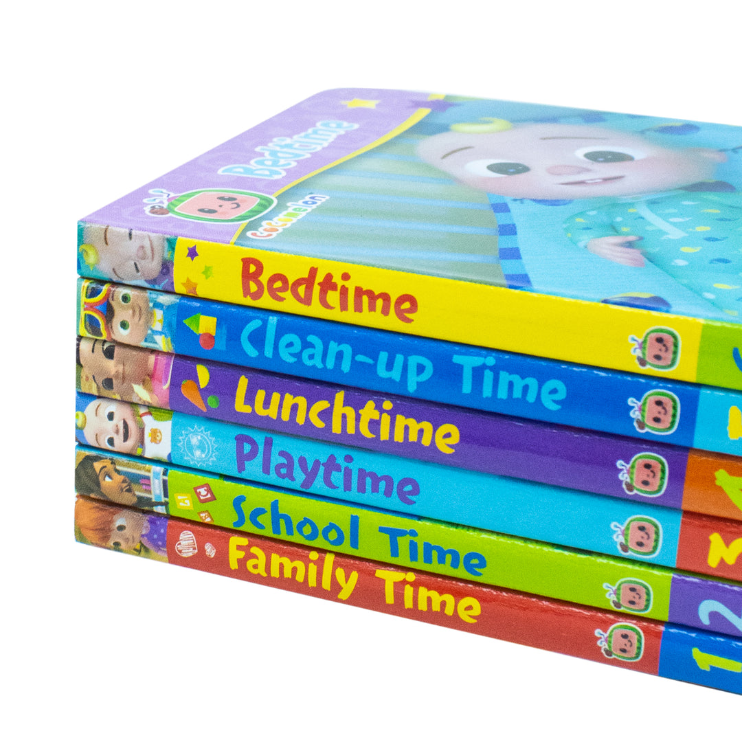 CoComelon Pocket Library: 6 little illustrated board books about JJ, his family and friends - perfect for pre-schoolers!