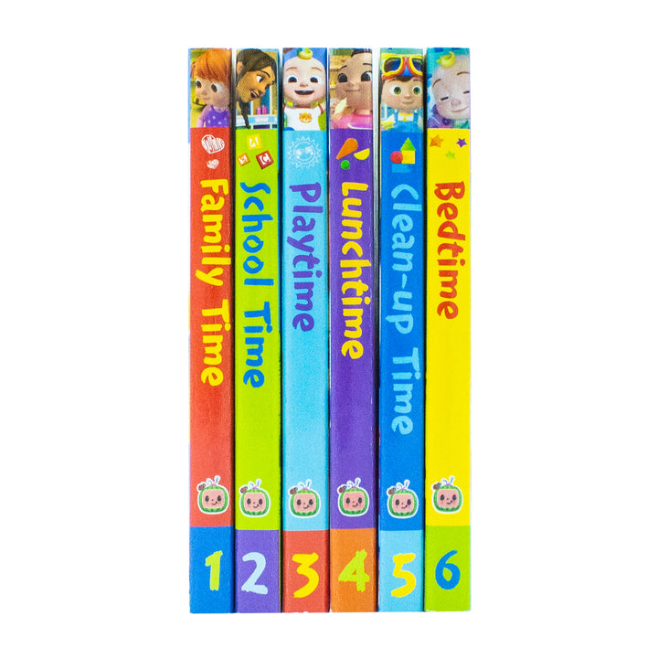 CoComelon Pocket Library: 6 little illustrated board books about JJ, his family and friends - perfect for pre-schoolers!