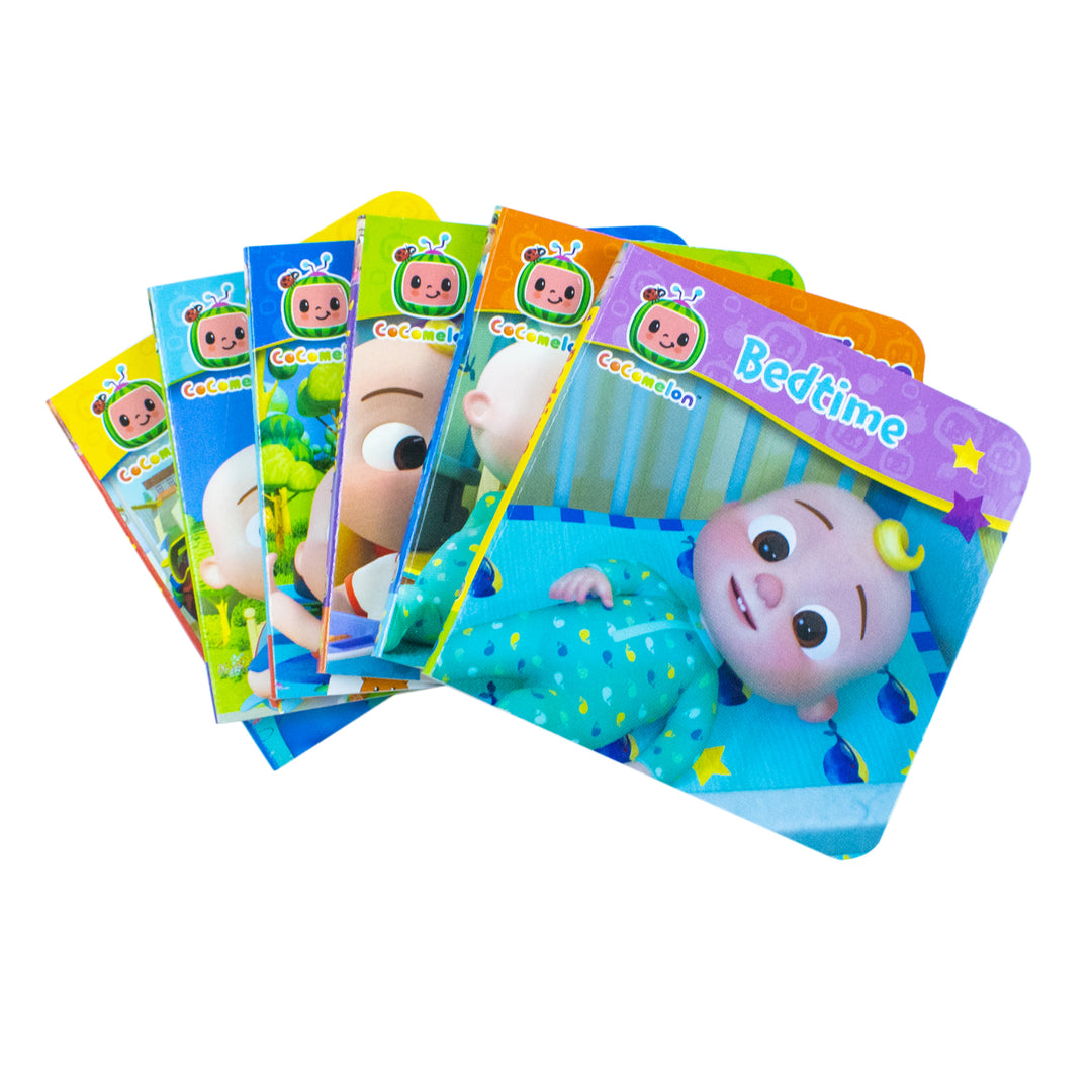 CoComelon Pocket Library: 6 little illustrated board books about JJ, his family and friends - perfect for pre-schoolers!