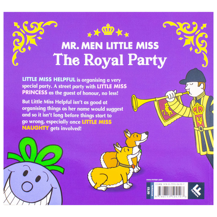 Mr Men Little Miss The Royal Party – Roger Hargreaves Children's Picture Book