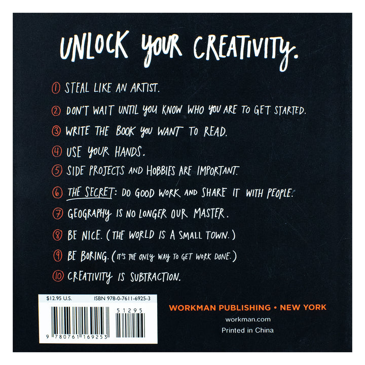 Steal Like An Artist Book: 10 Things Nobody Told You About Being Creative – Austin Kleon | Inspiration, Creativity Tips & Artistic Motivation