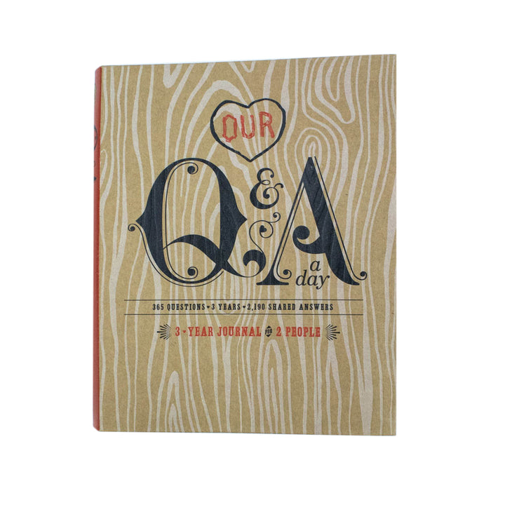 Our Q and A a Day: 3-Year Journal for 2 People (Q&A a Day) By Potter Style