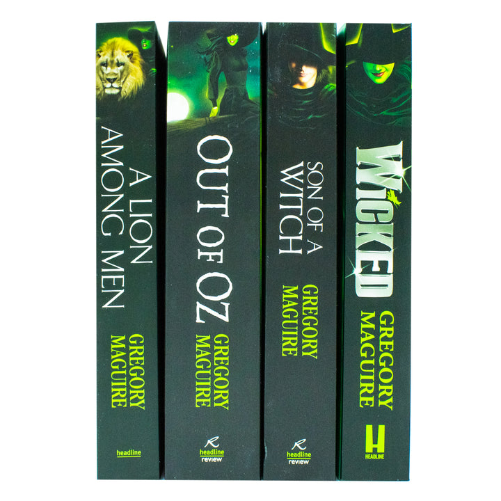 Wicked Years Glinda Series 4 Book Collection by Gregory Maguire – Wicked,Son of a Witch, A Lion Among Men & Out of Oz | Wizard of Oz Fantasy Books Set