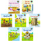Red Squirrel Phonics Level 3 Collection 8 Books Set(The Big Kick, Nan And Pop, The Big Box, Fun at the vet, On the road, Mud Fun, Eggs and Lemons. The Pet vets)