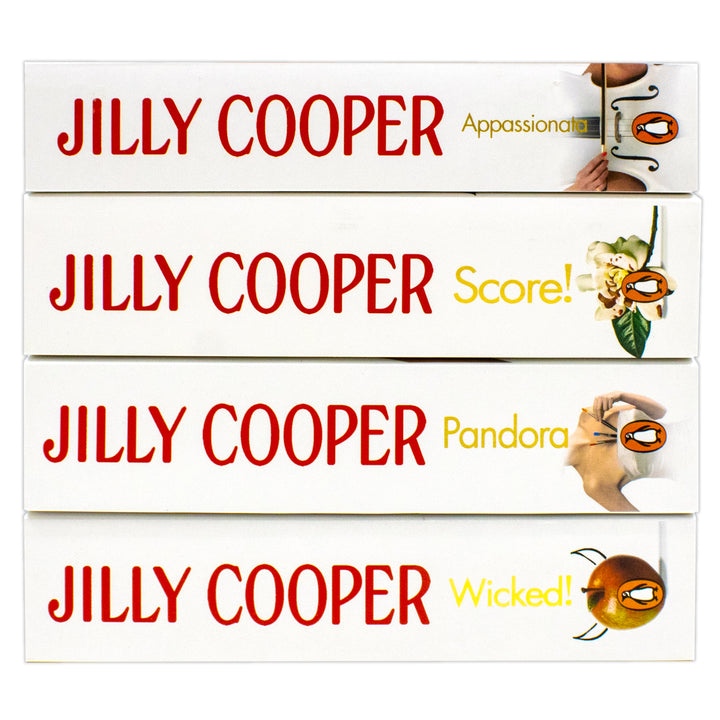 Rutshire Chronicles Series Book 5-8 By Jilly Cooper 4 Books Collection Set (Appassionata, Pandora, Wicked and Score)