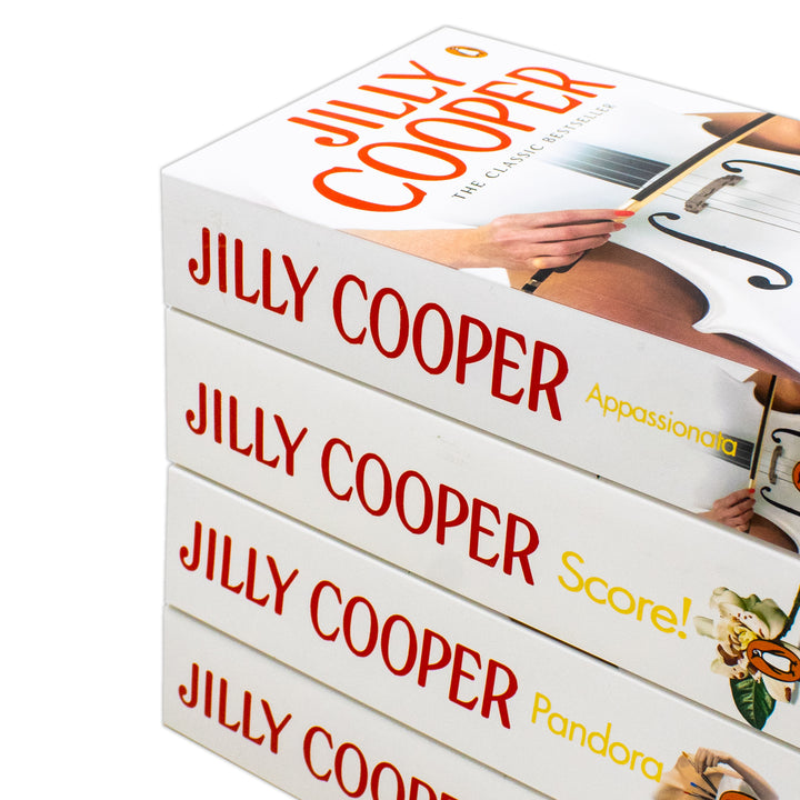 Rutshire Chronicles Series Book 5-8 By Jilly Cooper 4 Books Collection Set (Appassionata, Pandora, Wicked and Score)