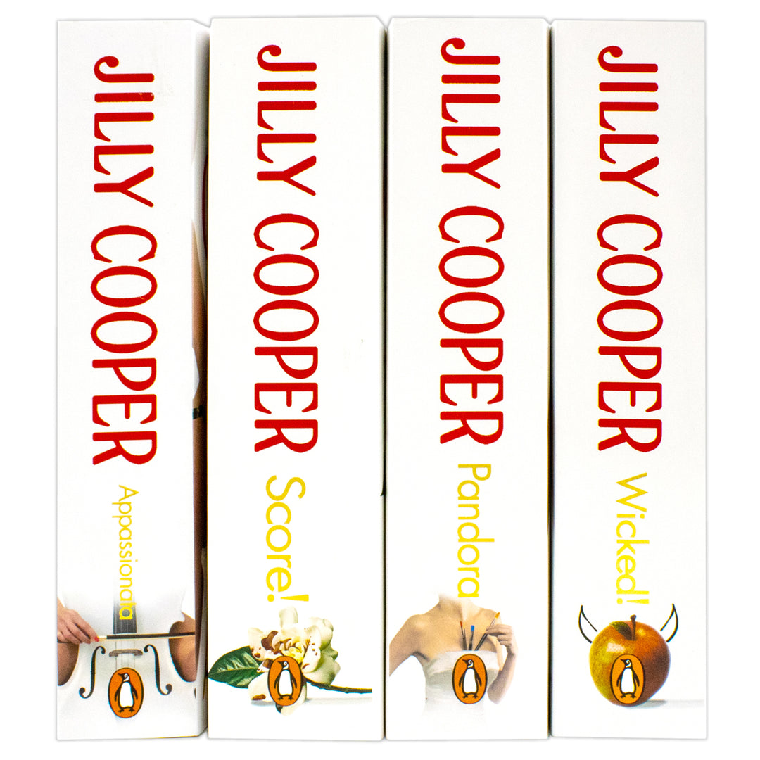 Rutshire Chronicles Series Book 5-8 By Jilly Cooper 4 Books Collection Set (Appassionata, Pandora, Wicked and Score)