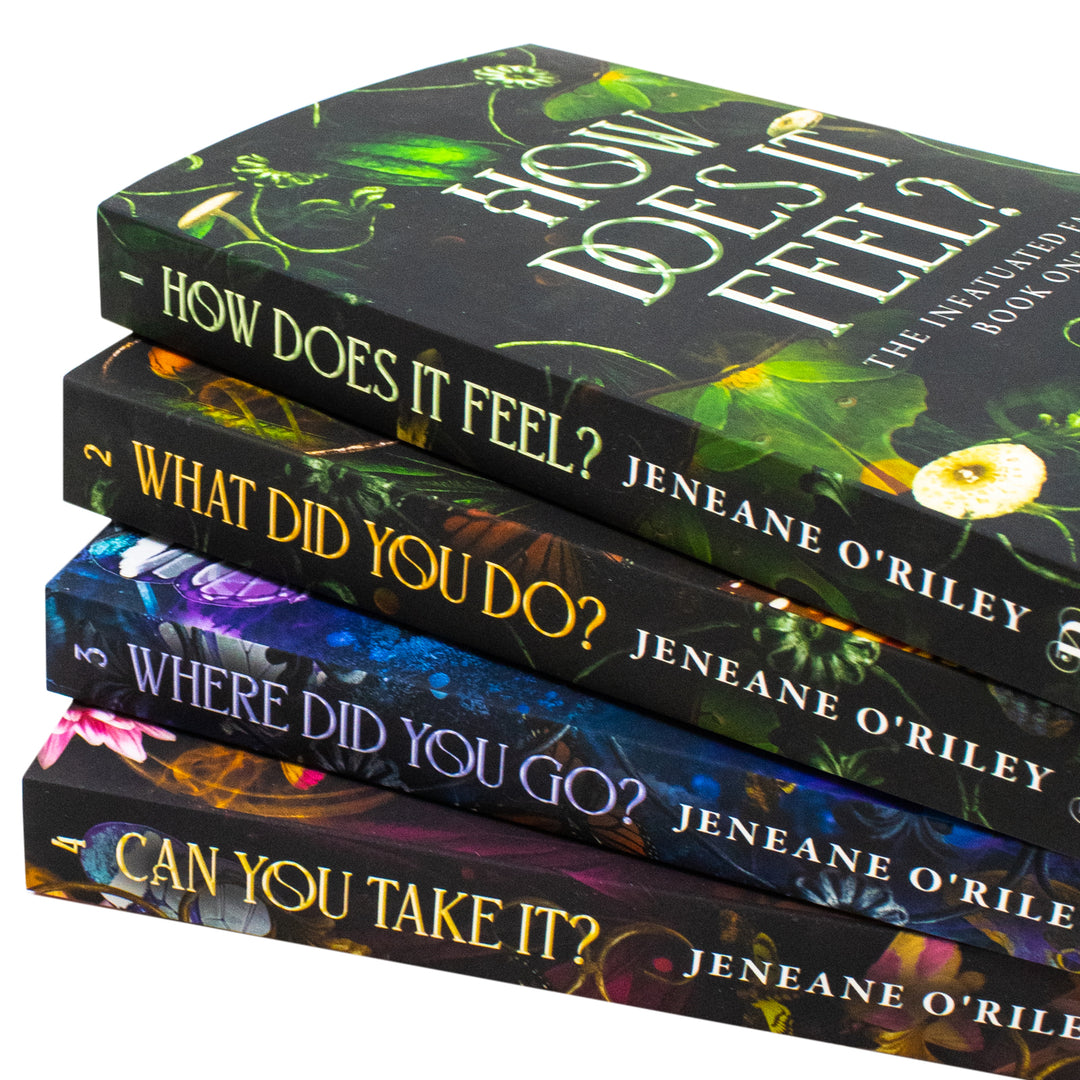 Infatuated fae Series 4 Books Collection Set By Jeneane O'Riley (How Does It Feel?, What Did You Do?, Where Did You Go? and Can You Take It? ) Paperback