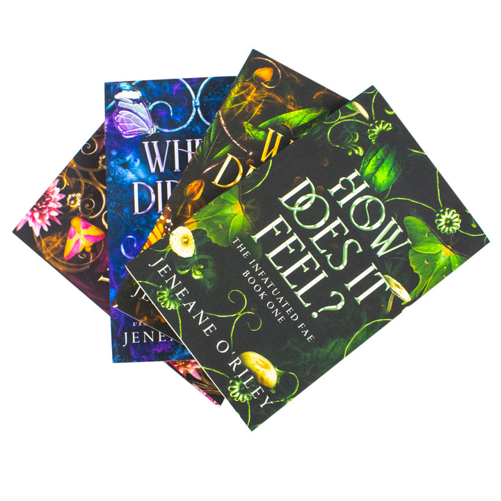 Infatuated fae Series 4 Books Collection Set By Jeneane O'Riley (How Does It Feel?, What Did You Do?, Where Did You Go? and Can You Take It? ) Paperback