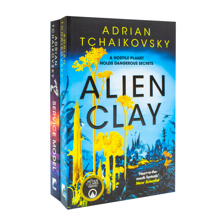 Adrian Tchaikovsky 2 Books Collection Set (Service Model, Alien Clay) | Paperback