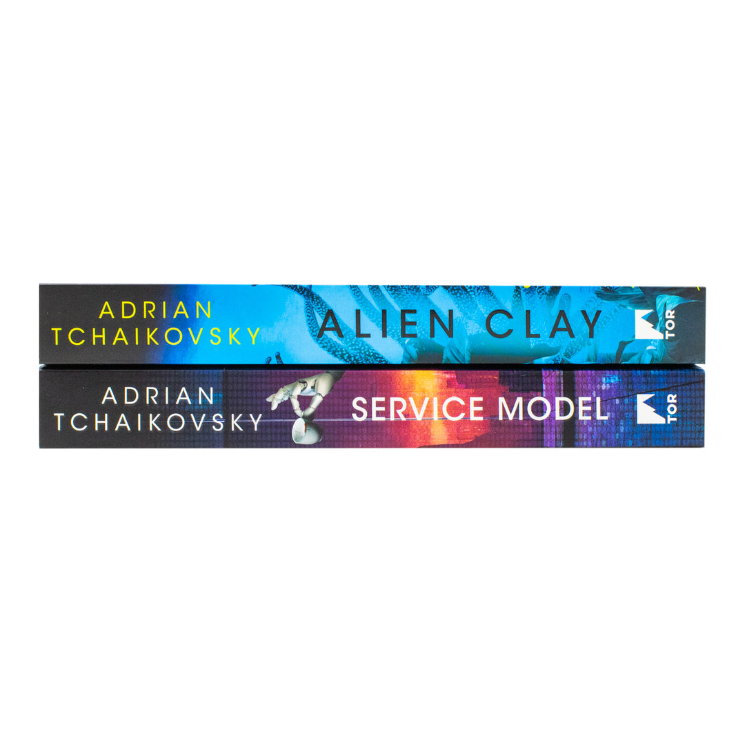 Adrian Tchaikovsky 2 Books Collection Set (Service Model, Alien Clay) | Paperback