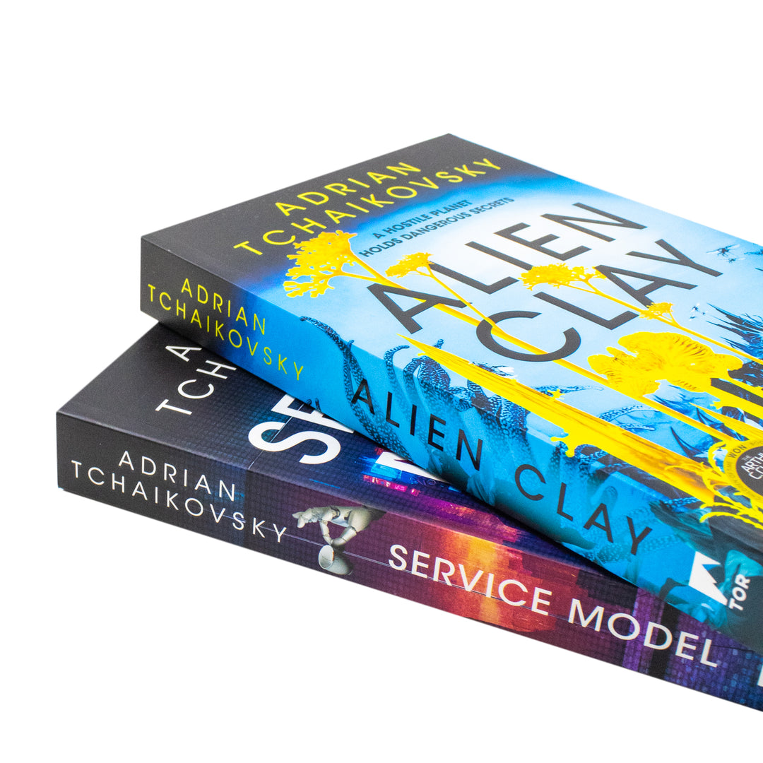 Adrian Tchaikovsky 2 Books Collection Set (Service Model, Alien Clay) | Paperback