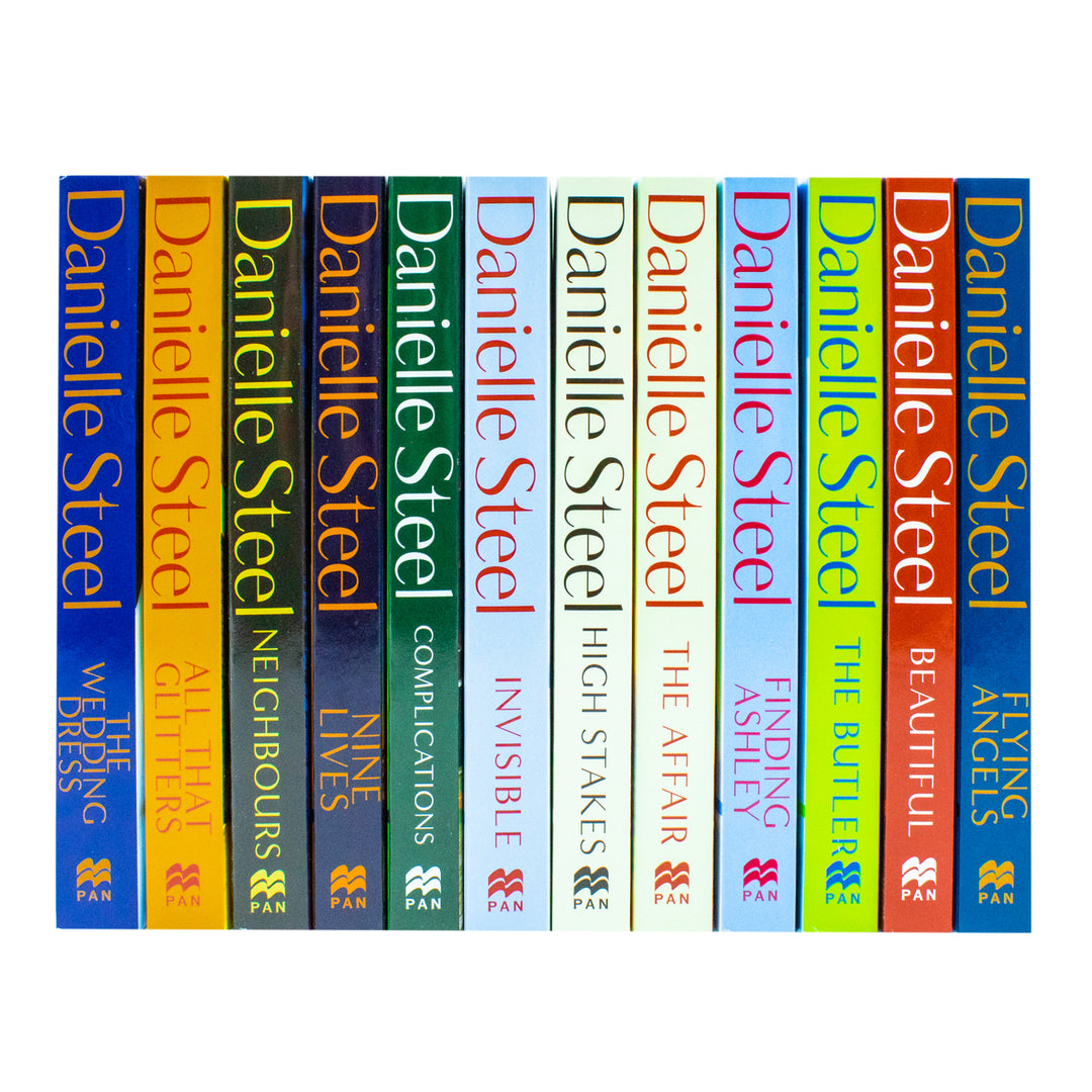 Danielle Steel 12-Book Box Set Collection – Featuring The Wedding Dress, All That Glitters, The Butler & More – Bestselling Romance & Fiction Novel