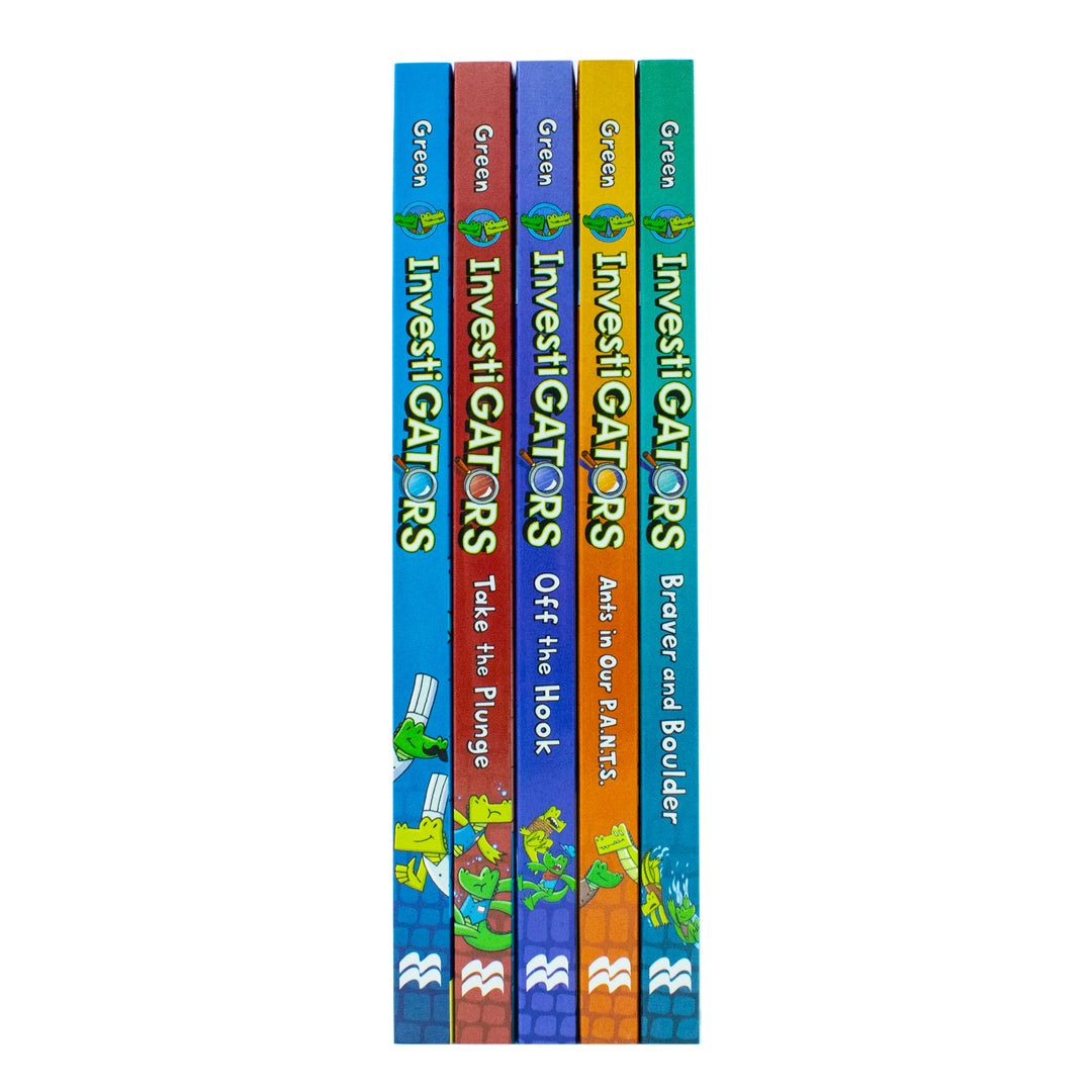 InvestiGators Series – 5-Book Collection | Fun & Humorous Children's Fiction for Kids 8+ | Animal Adventures, Mystery, Science & Exploration