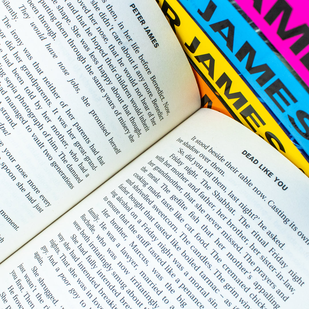 Roy Grace Series 6–10 Collection 5 Book Set by Peter James – Mystery & Thriller Novels: Dead Like You, Not Dead Yet, Dead Man’s Time & More