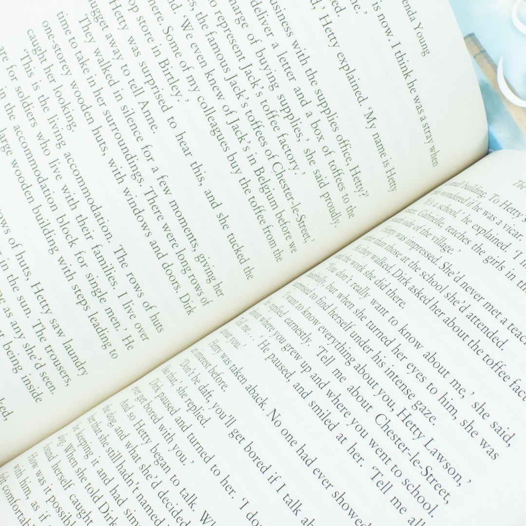 Glenda Young 2 Books Collection Set (The Toffee Factory Girls, Secrets of the Toffee Factory Girls )