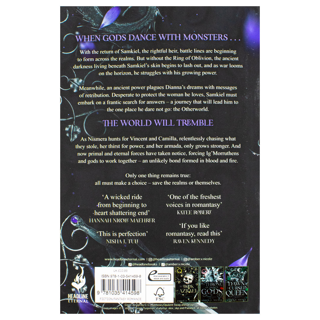 The Wrath of the Fallen: The spicy and epic dark romantasy TikTok must-read and instant New York Times bestseller! (Gods and Monsters)