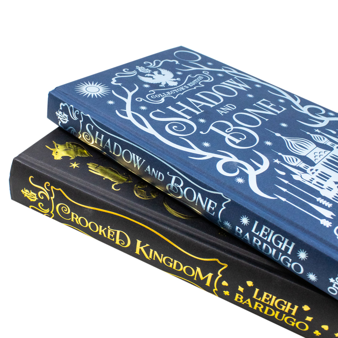 Leigh Bardugo Collector's Edition 2 Book Set – Includes Shadow and Bone & Crooked Kingdom! Must-Have for Grishaverse Fans and Collectors!