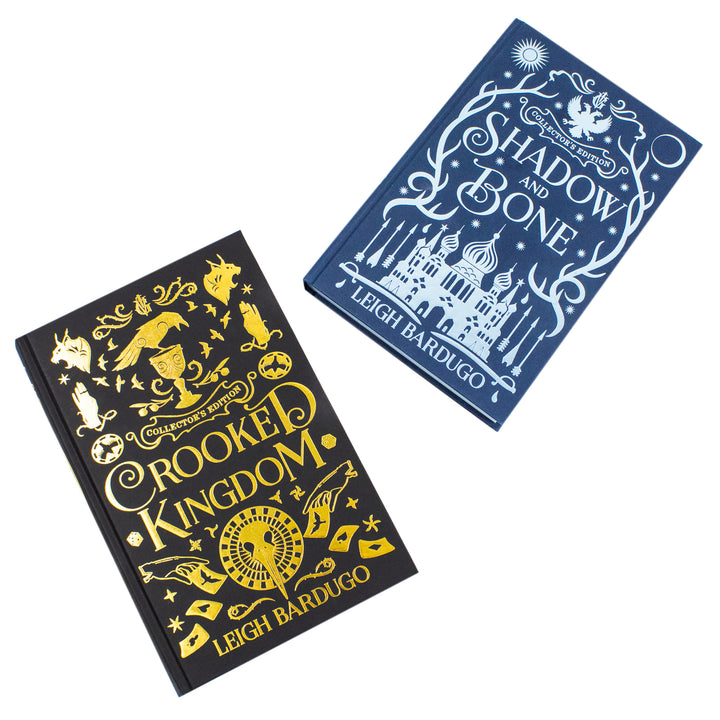 Leigh Bardugo Collector's Edition 2 Book Set – Includes Shadow and Bone & Crooked Kingdom! Must-Have for Grishaverse Fans and Collectors!