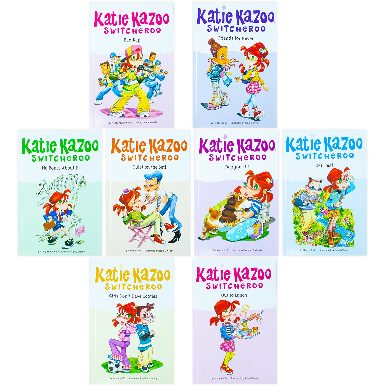 The Katie Kazoo Switcheroo 8 Flips Books With 16 Stories
