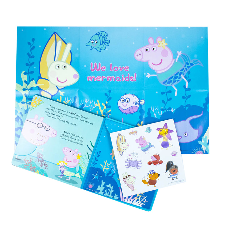 Peppa's Mermaid Adventure Book By  Lauren Holowaty