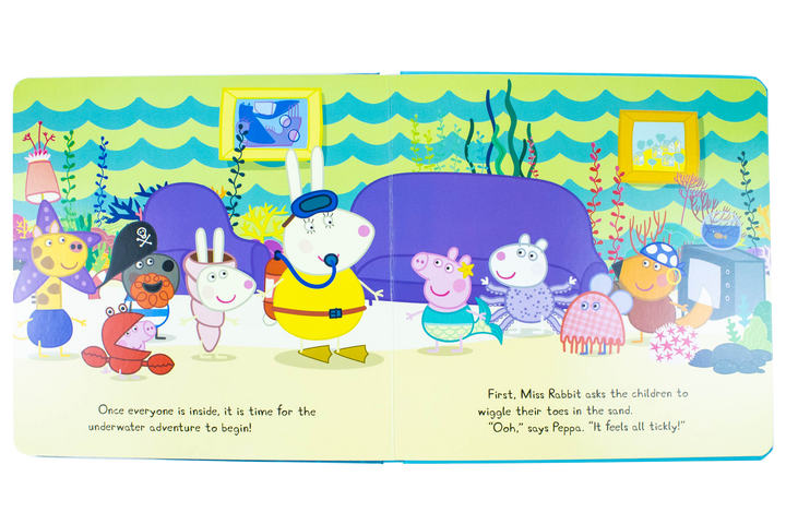 Peppa's Mermaid Adventure Book By  Lauren Holowaty