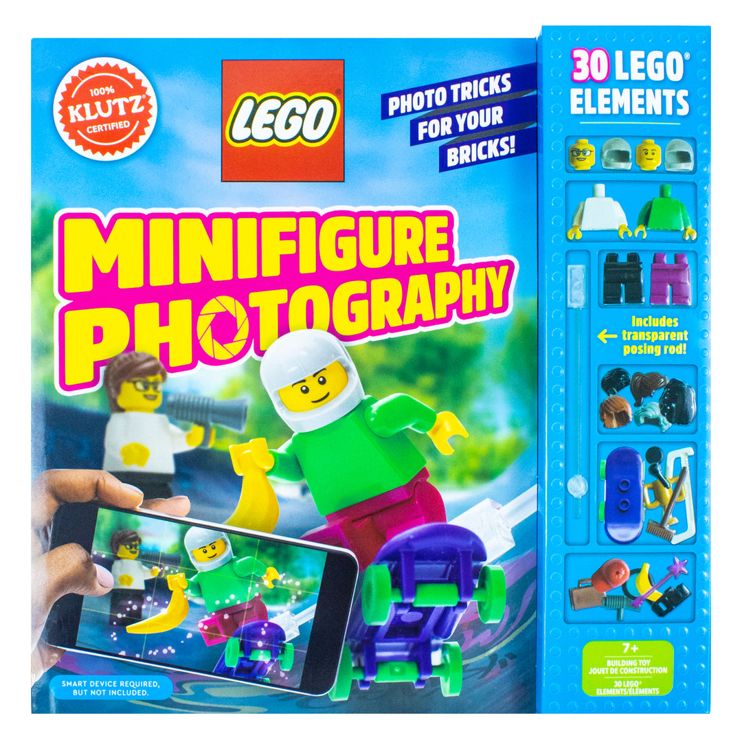 Discover Amazing LEGO Minifigure Photography Techniques – Fun Klutz Book for Ages 12+ | Creative DIY, Toys, Art, Crafts, Minifigures, Photography Tips