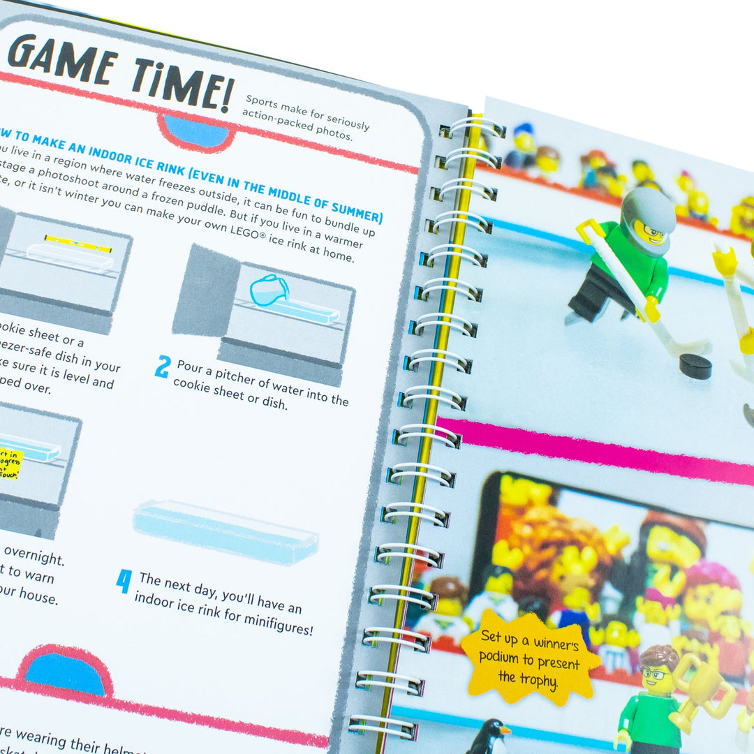 Discover Amazing LEGO Minifigure Photography Techniques – Fun Klutz Book for Ages 12+ | Creative DIY, Toys, Art, Crafts, Minifigures, Photography Tips