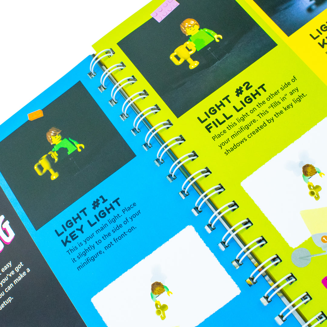 Discover Amazing LEGO Minifigure Photography Techniques – Fun Klutz Book for Ages 12+ | Creative DIY, Toys, Art, Crafts, Minifigures, Photography Tips