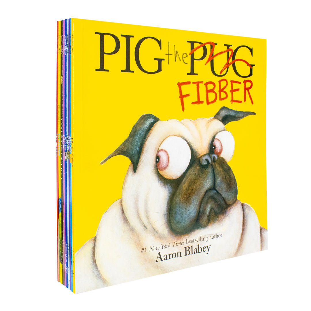 Pig the Pug & Friends Collection 9 Books Box Set by Aaron Blabey (Pig the Pug, Pig the Fibber, Pig the Winner, Pig the Star and MORE!)