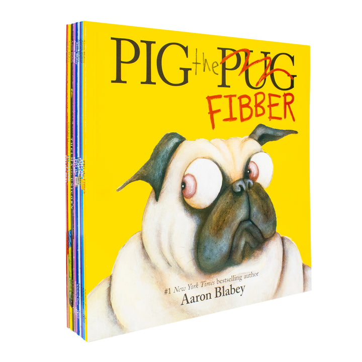 Pig the Pug & Friends Collection 9 Books Box Set by Aaron Blabey (Pig the Pug, Pig the Fibber, Pig the Winner, Pig the Star and MORE!)