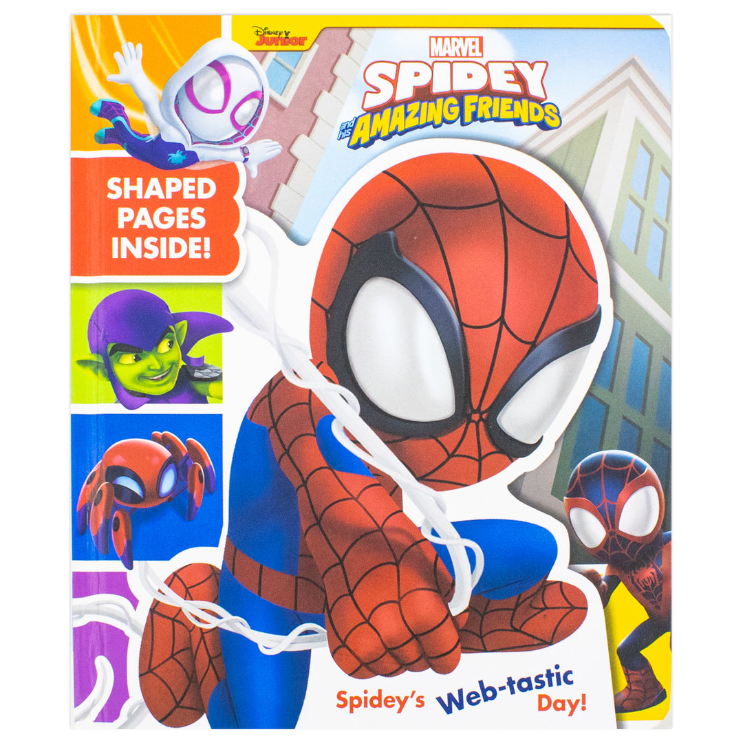 Spidey and his Amazing Friends: Spidey's Web-Tastic Day | Spider-Man Superhero Story Book for Kids | Children’s Picture Book