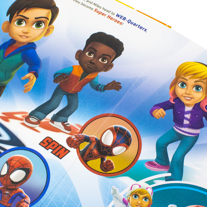 Spidey and his Amazing Friends: Spidey's Web-Tastic Day | Spider-Man Superhero Story Book for Kids | Children’s Picture Book
