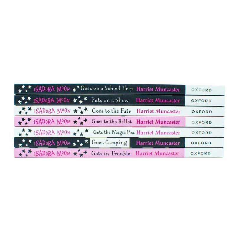 Harriet Muncaster Isadora Moon 7 Books New Series ( Goes on a School ...