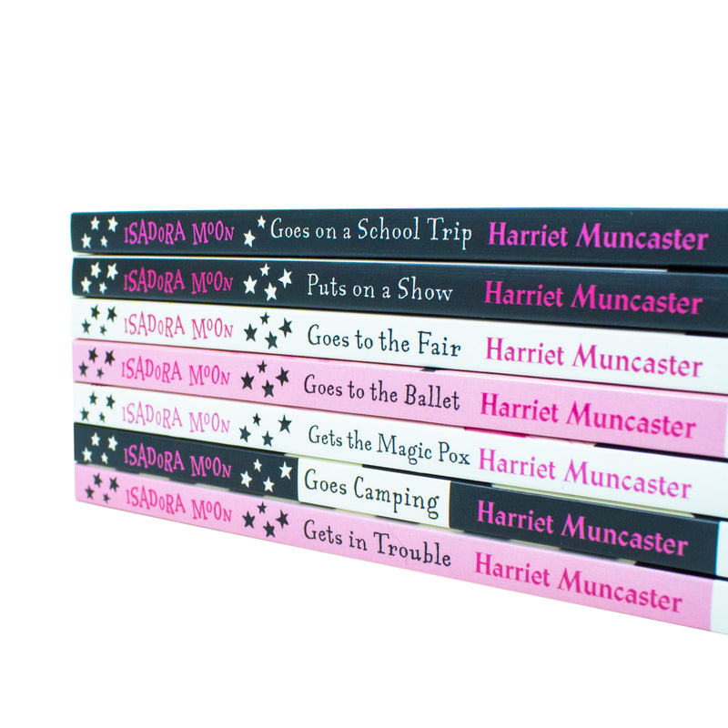 Harriet Muncaster Isadora Moon 7 Books New Series ( Goes on a School ...