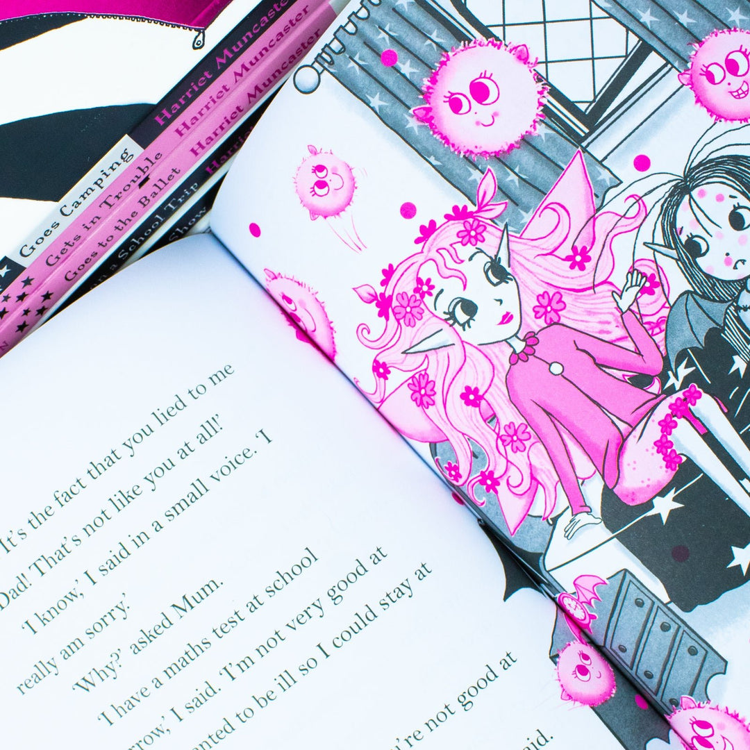 Harriet Muncaster’s Isadora Moon 7-Book Series | Magical Children's Fiction & Fun Adventures – School Trip, Camping, Magic Pox & More!