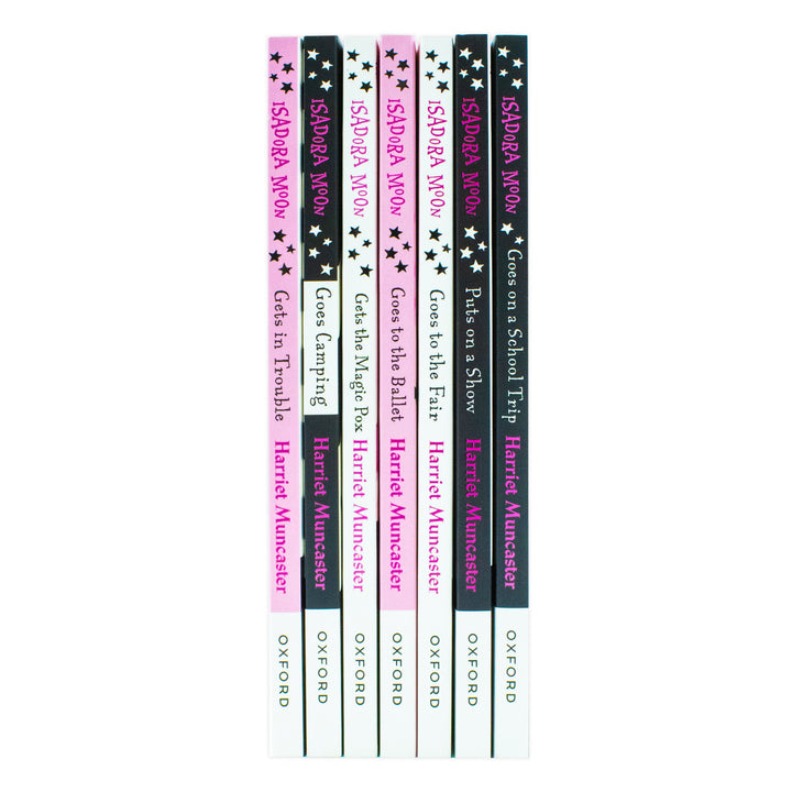 Harriet Muncaster’s Isadora Moon 7-Book Series | Magical Children's Fiction & Fun Adventures – School Trip, Camping, Magic Pox & More!