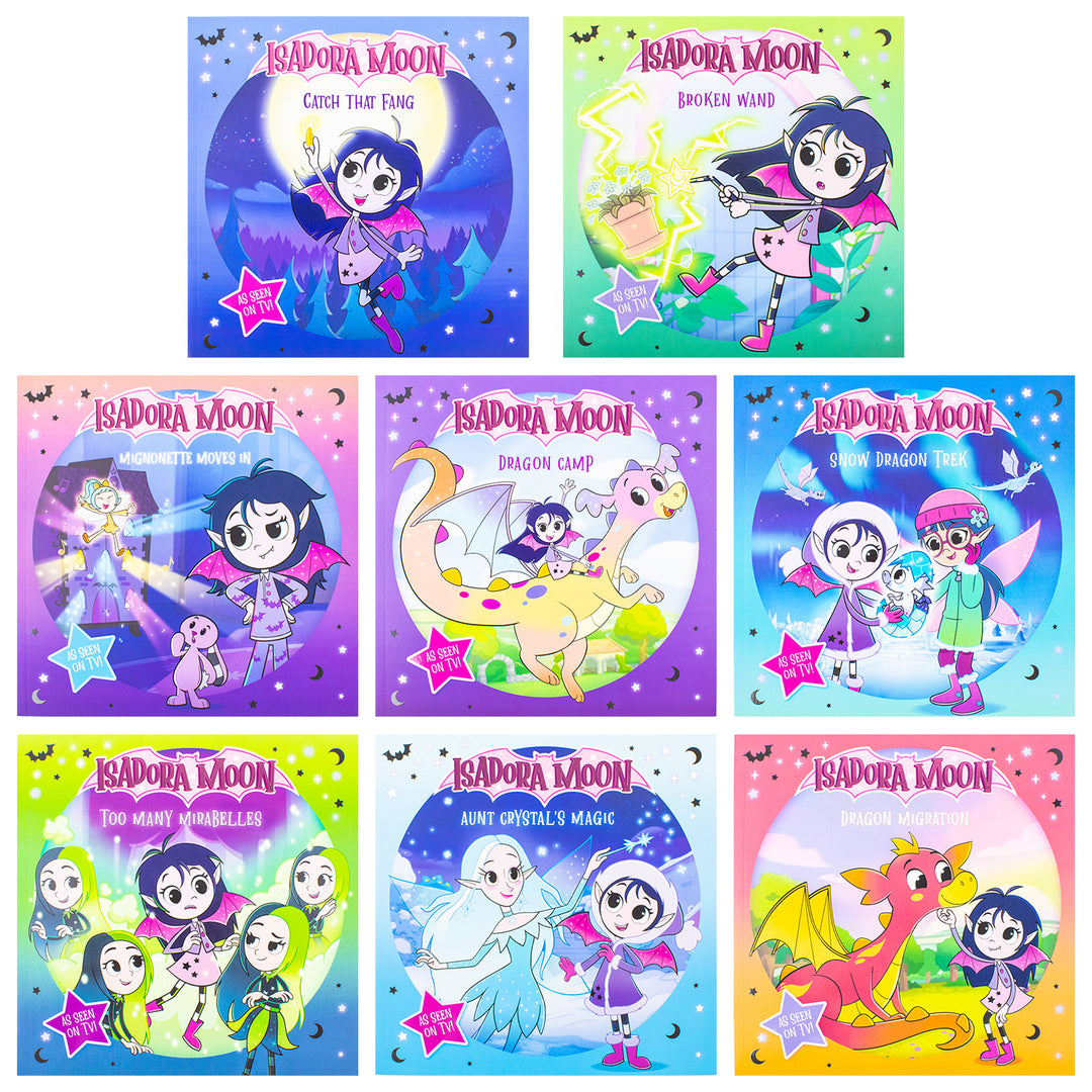 Isadora Moon (As Seen On TV) 8 Picture Books Collection