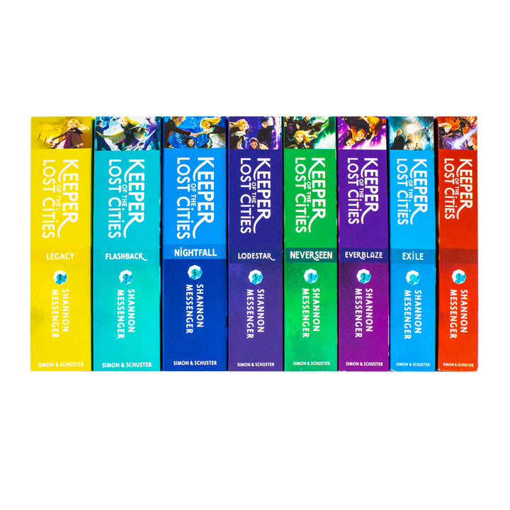 Keeper of the Lost Cities Collection 8 Books Set by Shannon Messenger – Fantasy Adventure Series, Magical Worlds & Beloved Characters for Young Readers 10+