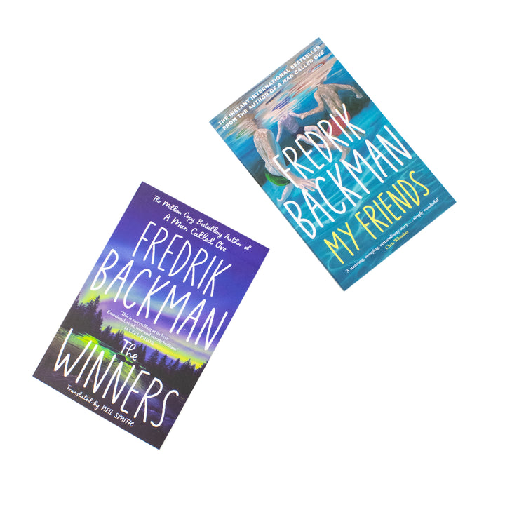 Fredrik Backman 2 Books Collection Set ( My Friends,The Winners) - The Instant International Bestseller | Paperback