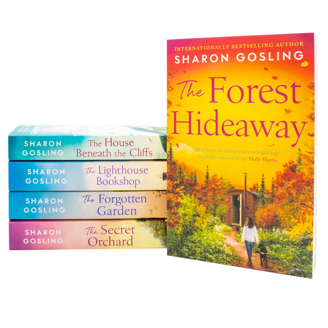 Sharon Gosling Series 5 Book Collection Set (The House Beneath The Cliffs, The Secret Orchad, The Lighthouse Bookshop, The Forest Hideway, The Forgotten Garden) | Paperback
