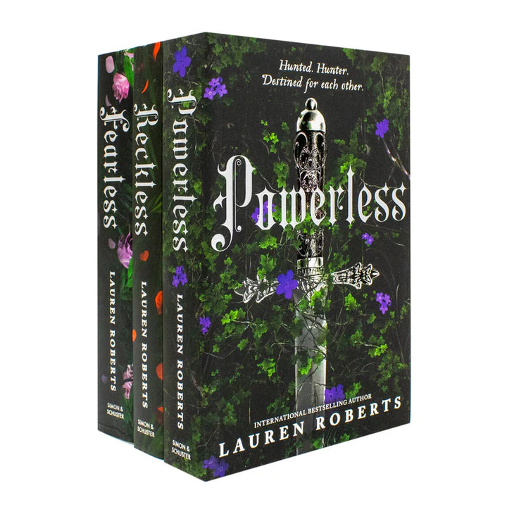 The Powerless Trilogy 3 Books Set By Lauren Robert ( Powerless, Reckless, Fearless)