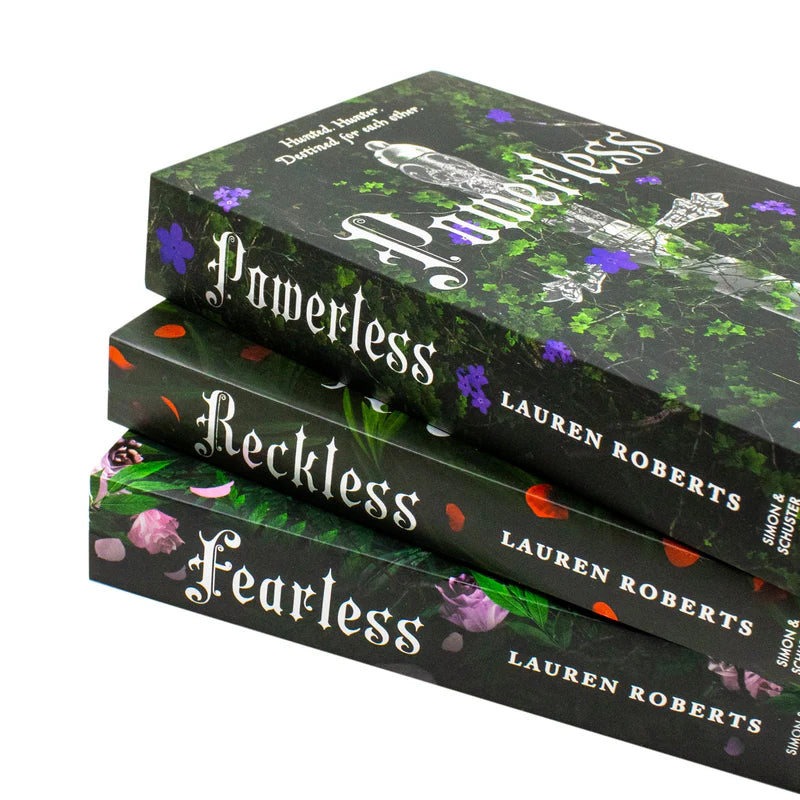The Powerless Trilogy 3 Books Set By Lauren Robert ( Powerless, Reckless, Fearless)