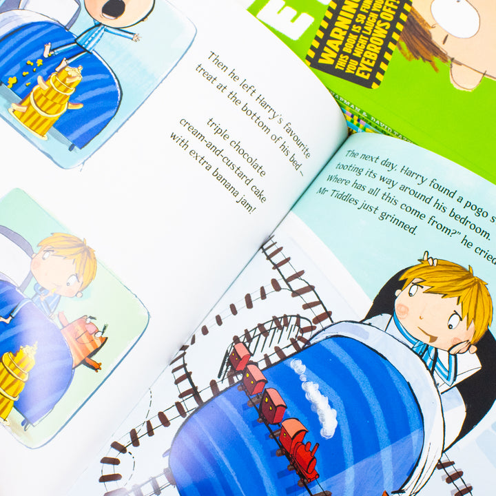 Humorous Children's Picture Books Collection Illustrated 10 Books Set (Aliens Love Dinopants, Superkitty, Three Ninja Pigs, Have You Seen My Giraffe?, Eleanor's Eyebrows, Too Many Bubbles & More...)