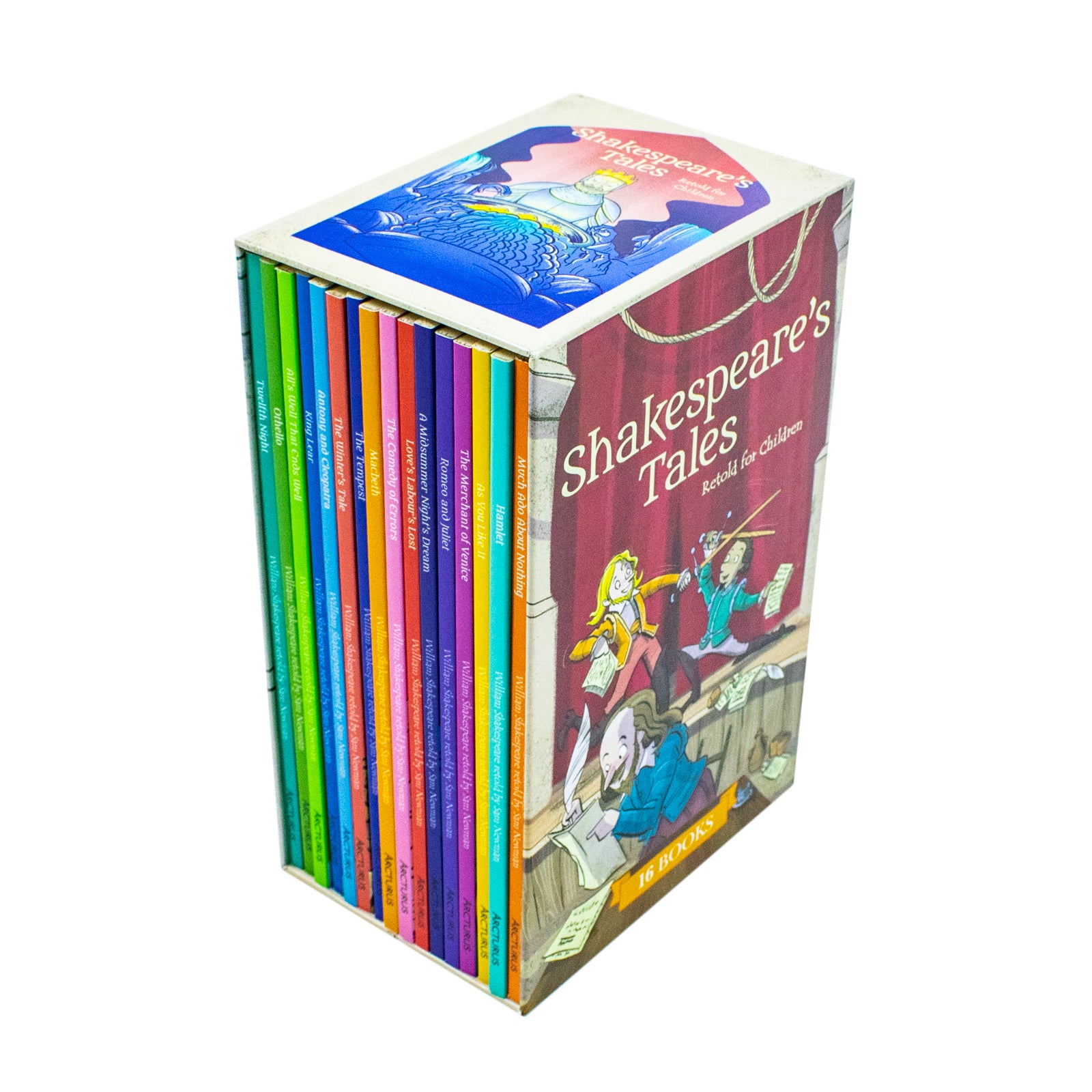 Shakespeare's Tales Retold for Children Collection 16 Books Box